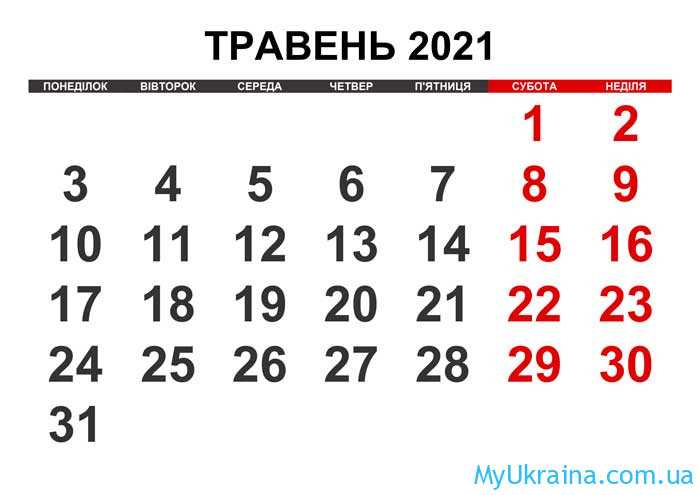 травень 2021