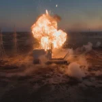 Вибух на електропідстанції енерговузла після удару українських БпЛА по енергомосту Кубань-Крим
